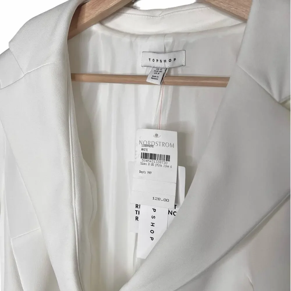 New Modern Femme Topshop Blazer Romper Size 8